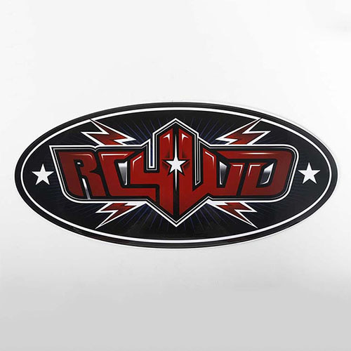 하비몬[단종] [Z-L0209] (2장입) RC4WD Logo Decal Sheets (254 x 113mm)[상품코드]RC4WD