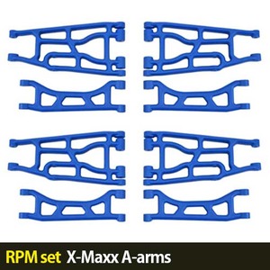 하비몬[RPM세트할인-5%] X-Maxx A-arms (Blue)[상품코드]-