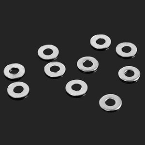 하비몬[#Z-S0910] [10개입] M2 Flat Washer (Silver)[상품코드]RC4WD