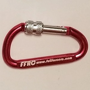 하비몬[#CARBLGRED] FULLFORCE RC Laser Engraved Carabiner (Red)[상품코드]FULL FORCE RC