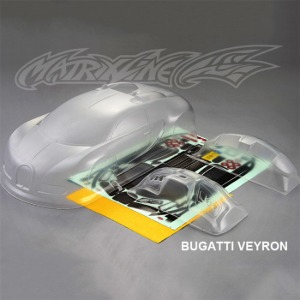 하비몬[선주문필수] [#PC201406] 1/10 Bugatti Veyron Body Shell (Clear｜미도색)[상품코드]MATRIXLINE