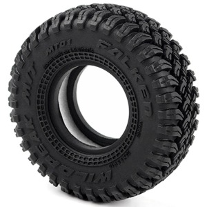 하비몬[Z-T0063] (2개입] Falken Wildpeak M/T 1.0&quot; Tires (크기 56 x 19mm) (트랙사스 TRX-4M)[상품코드]RC4WD