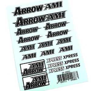 하비몬[XP-30052] (데칼) Execute AM1 Logo Sticker Decal A6 (크기 148 x 105mm)[상품코드]XPRESS