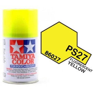 하비몬[#TA86027] PS-27 Fluorescent Yellow (타미야 캔 스프레이 도료 PS27)[상품코드]TAMIYA