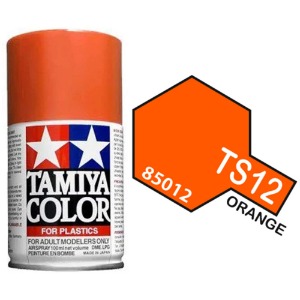 하비몬[#TA85012] TS-12 Orange (타미야 캔 스프레이 도료)[상품코드]TAMIYA