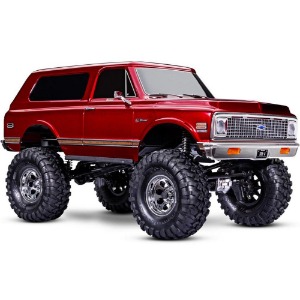 하비몬[**CB92086-4-RED] (완제품 + 조종기) 1/10 TRX-4 High Trail Edition RC Crawler w/&#039;79 Chevy K5 Blazer Body (Red) &amp; TQi 2.4GHz Radio[상품코드]TRAXXAS
