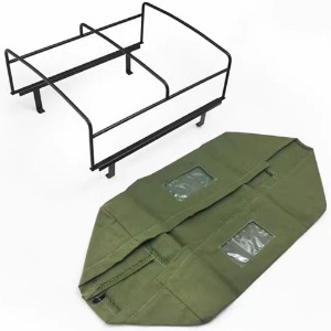 하비몬[D-A011] Bed Soft Top w/Cage for Land Cruiser LC70 (Green)[상품코드]CCHAND